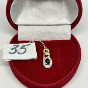 Золотой кулон 585 пробы | № 213