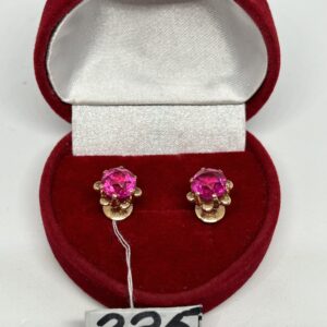 Золотые серьги 583 пробы | № 233