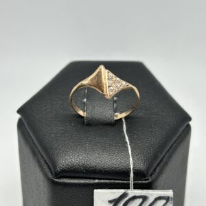 Золотое кольцо 585 пробы | № 333