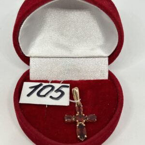 Золотой крест 585 пробы | № 353