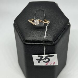 Золотое кольцо 585 пробы | № 368