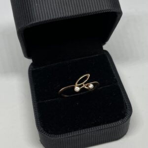 Золотое кольцо 585 пробы | № 419