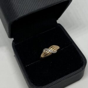 Золотое кольцо 585 пробы | № 420