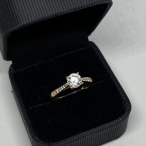 Золотое кольцо 585 пробы | № 421