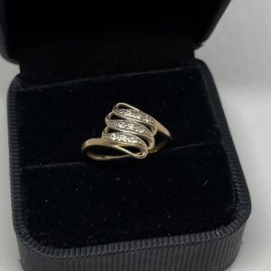 Золотое кольцо 585 пробы | № 434