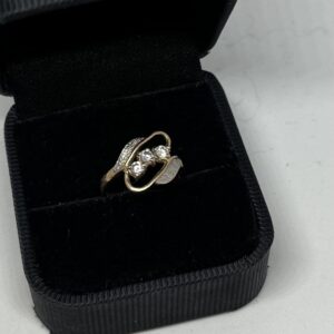 Золотое кольцо 585 пробы | № 446