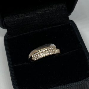 Золотое кольцо 585 пробы | № 452