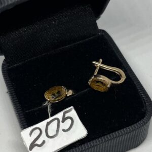 Золотые серьги 585 пробы | № 502