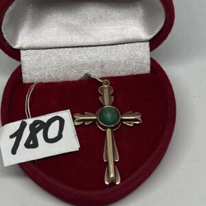 Золотой крестик 583 пробы | № 566