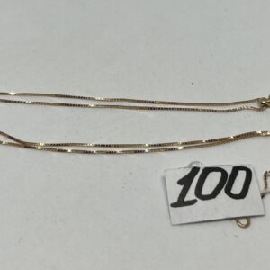 Золотая цепочка на шею 585 пробы | № 570