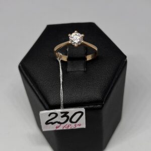 Золотое кольцо 585 пробы | № 627