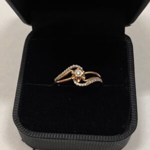 Золотое кольцо 585 пробы | № 674