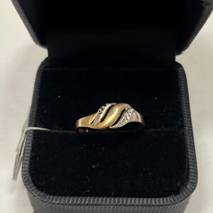 Золотое кольцо 585 пробы | № 696