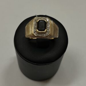 Золотое кольцо 585 пробы | № 698