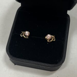 Золотые серьги 585 пробы | № 715