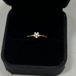 Золотое кольцо 585 пробы | № 723