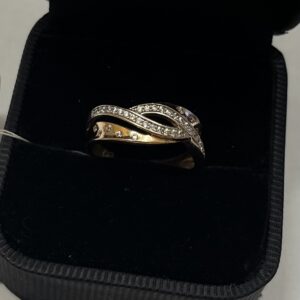 Золотое кольцо 585 пробы | № 734