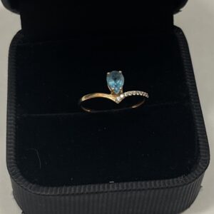 Золотое кольцо 585 пробы | № 749