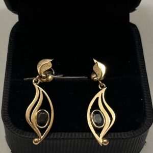 Золотые серьги 583 пробы | № 759