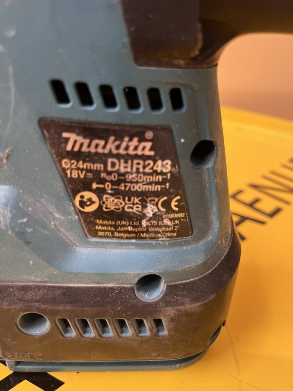 Аккумуляторный перфоратор Makita DHR243 | №5 - Image 3