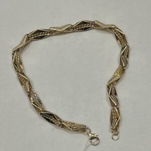 Золотая цепочка на руку 585 пробы | № 646