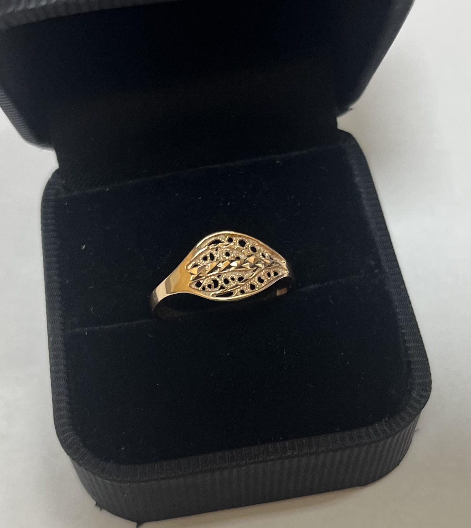 Золотое кольцо 585 пробы | № 784