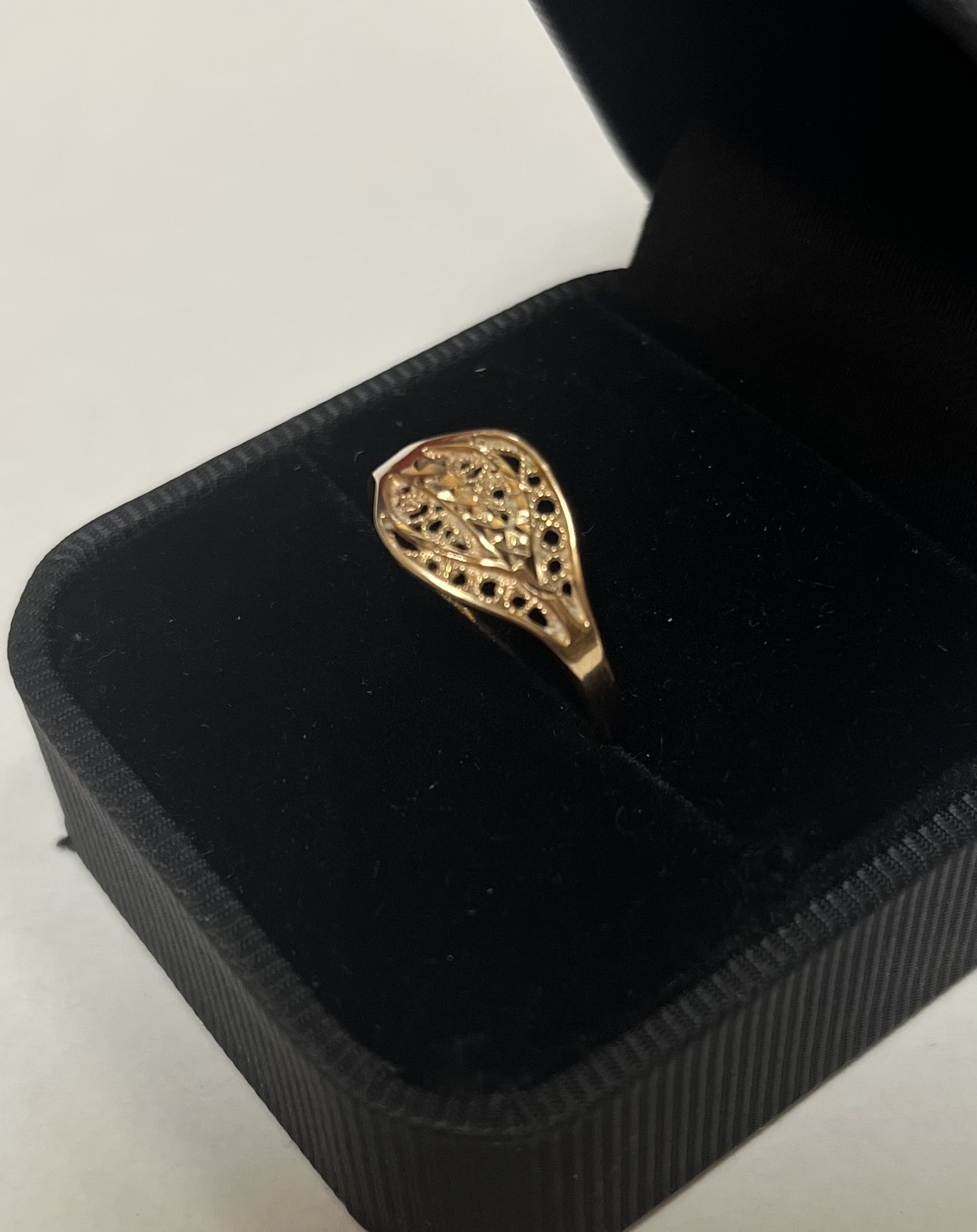 Золотое кольцо 585 пробы | № 784 - Image 3