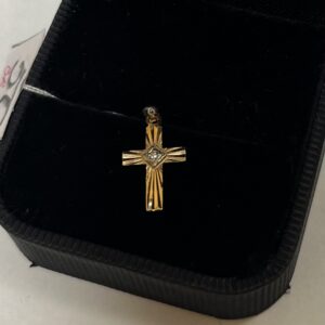 Золотой крестик 585 пробы | № 792