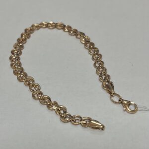 Золотая цепочка на руку 585 пробы | № 793