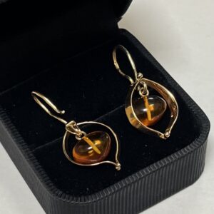 Золотые серьги 583 пробы | № 798