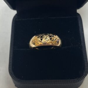 Золотое кольцо 585 пробы | № 315