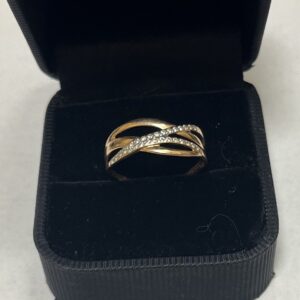 Золотое кольцо 585 пробы | № 320