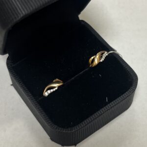 Золотые серьги 585 пробы | № 336