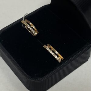 Золотые серьги 585 пробы | № 334