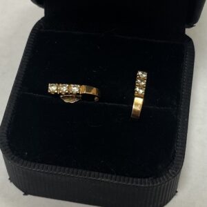 Золотые серьги 585 пробы | № 322