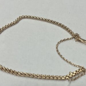 Золотая цепочка на руку 585 пробы | № 342