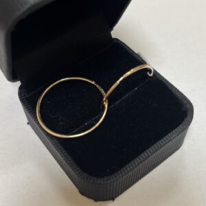 Золотые серьги 585 пробы | № 345